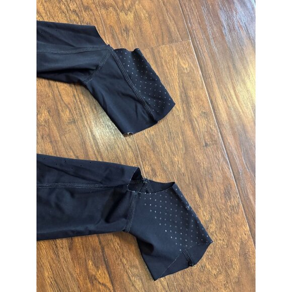 Under Armour Black Mirror Breathe Lux Compression Leggings Perforated Stirrup M - Picture 8 of 8
